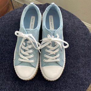 Nine West Tennis Shoes.  Size 10 1/2.  Like new.  Worn Once.
